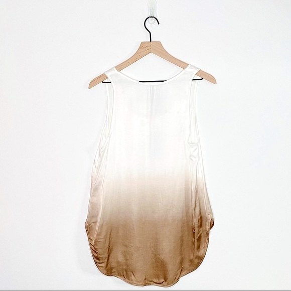 HEATHER BY BORDEAUX Women's Small Tank Top Lightweight 100% Viscose Neutral NEW - Picture 3 of 15